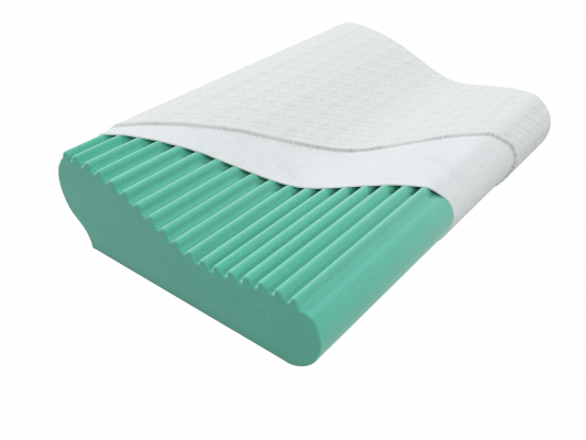 Эргономическая подушка Air Eco Green (Brener)